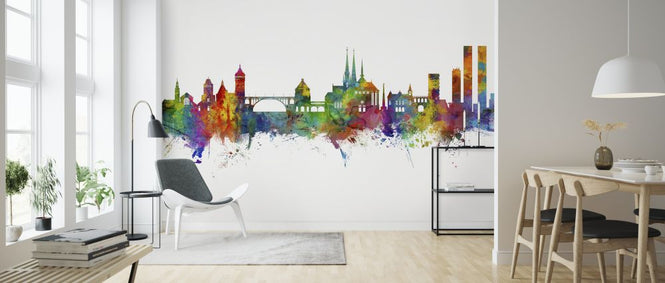 PHOTOWALL / Luxembourg City Skyline (e318612)