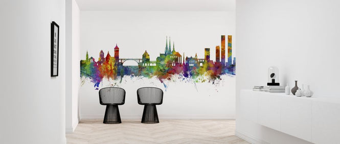 PHOTOWALL / Luxembourg City Skyline (e318612)