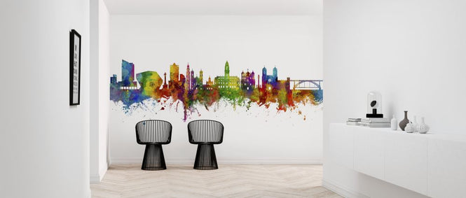 PHOTOWALL / Porto Portugal Skyline (e318614)