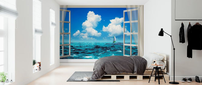 PHOTOWALL / Open Window with Ocean View (e323064)