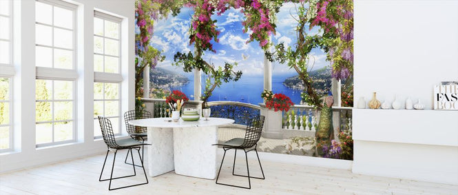 PHOTOWALL / Bougainvillea Balcony (e323069)