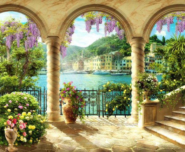 PHOTOWALL / Balcony Landscape (e323078)