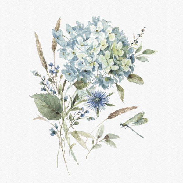 PHOTOWALL / Bohemian Blue 03A (e324318)