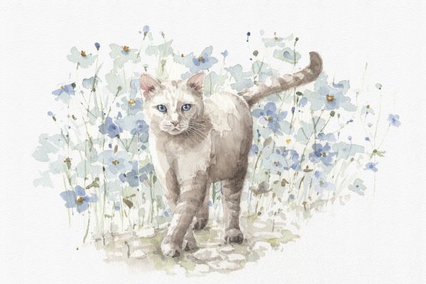 PHOTOWALL / Bohemian Blue 09A (e324327)
