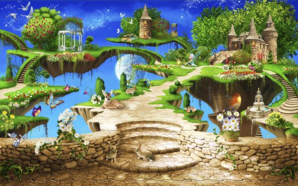 PHOTOWALL / Childrens Fantasy (e323099)