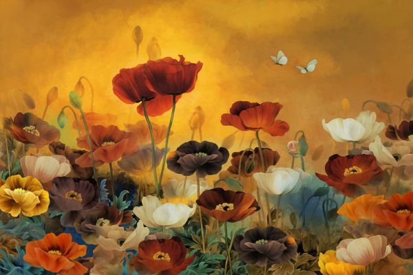 PHOTOWALL / Poppies Poppies (e323791)