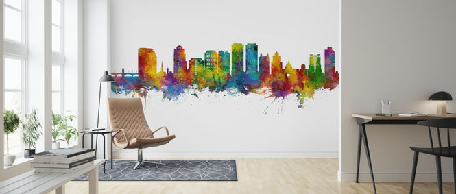 PHOTOWALL / West Palm Beach Florida Skyline (e319310)