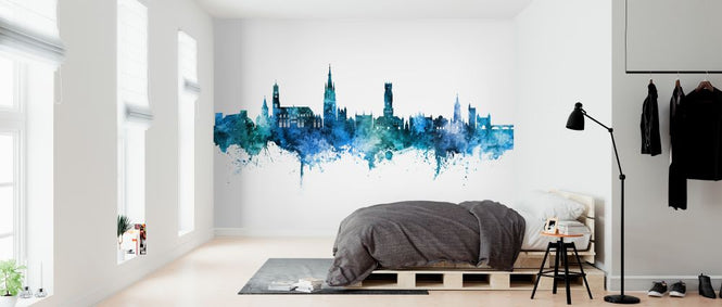 PHOTOWALL / Bruges Belgium Skyline (e319328)