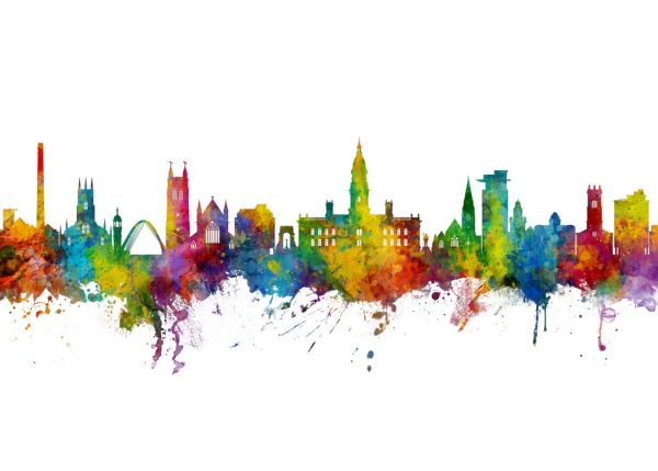 PHOTOWALL / Bolton England Skyline (e319342)