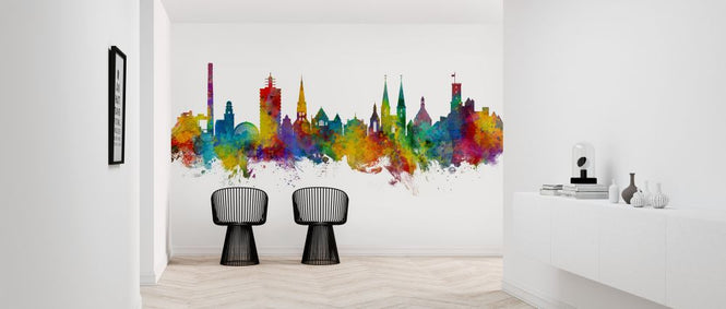 PHOTOWALL / Bielefeld Germany Skyline (e319346)