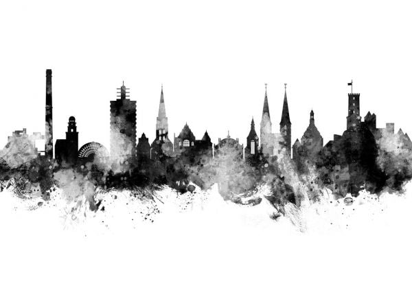 PHOTOWALL / Bielefeld Germany Skyline (e319347)