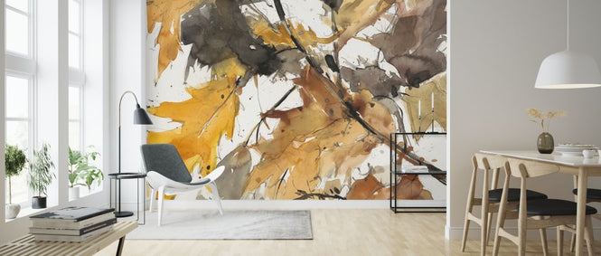 PHOTOWALL / Watercolor Autumn Leaves (e321354)