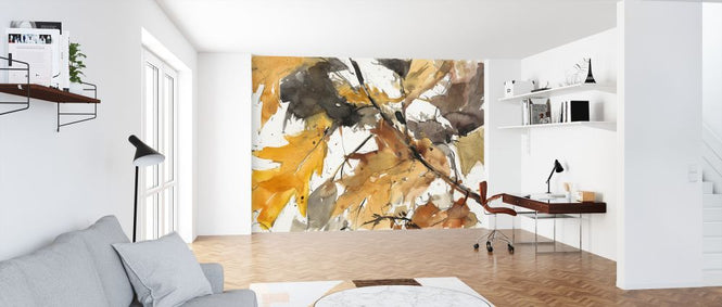PHOTOWALL / Watercolor Autumn Leaves (e321354)