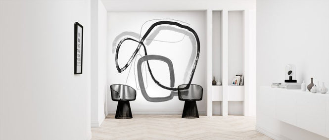 PHOTOWALL / Black and Grey Vibration (e321375)