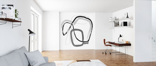 PHOTOWALL / Black and Grey Vibration (e321375)