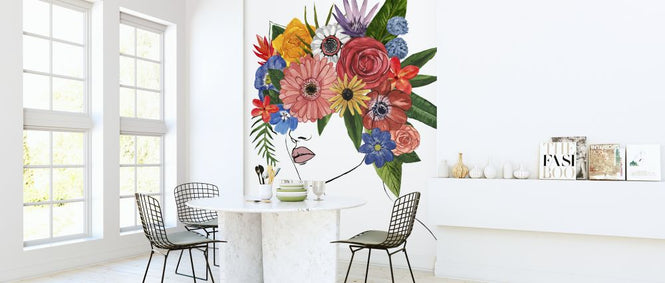 PHOTOWALL / Flower Lady (e321379)