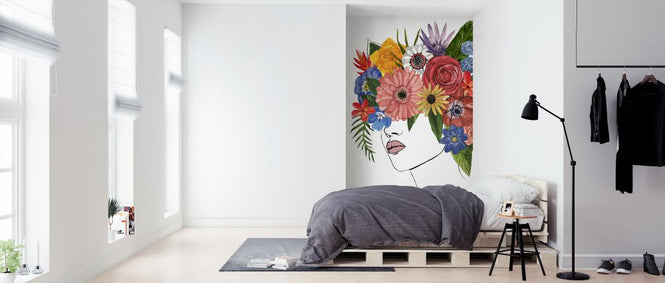 PHOTOWALL / Flower Lady (e321379)