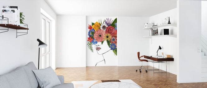 PHOTOWALL / Flower Lady (e321379)