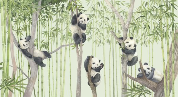 PHOTOWALL / Panda Friends (e323703)
