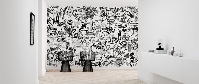 PHOTOWALL / Street Art Poetry - Bw (e323714)