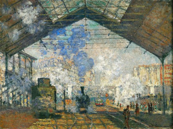 PHOTOWALL / Saint-Lazare Station - Infographics (e322000)