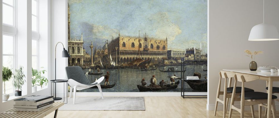 PHOTOWALL / View of the Ducal Palace in Venice - Infographics (e322053)