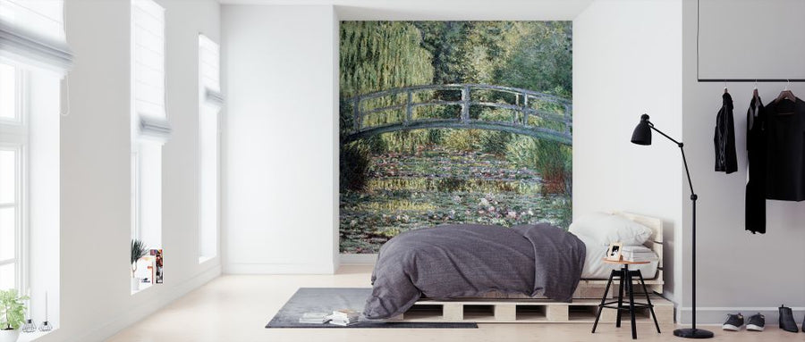 PHOTOWALL / Waterlily Pond Green Harmony - Infographics (e322055)