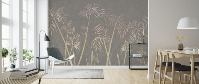 PHOTOWALL / Bamboo Harmony - Gray (e324805)