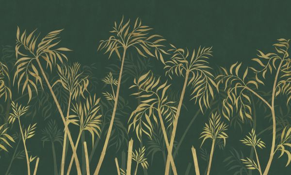 PHOTOWALL / Bamboo Harmony - Green (e324806)