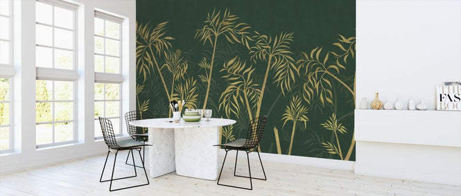 PHOTOWALL / Bamboo Harmony - Green (e324806)