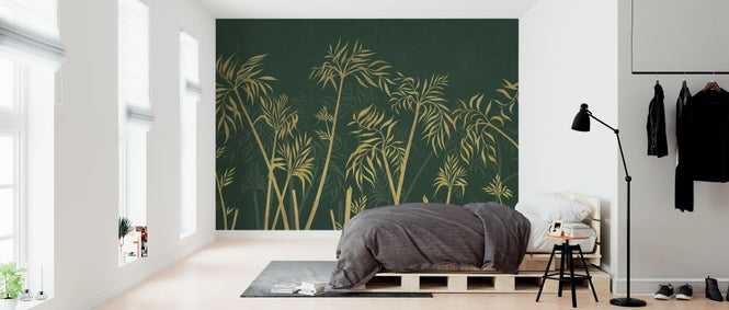 PHOTOWALL / Bamboo Harmony - Green (e324806)