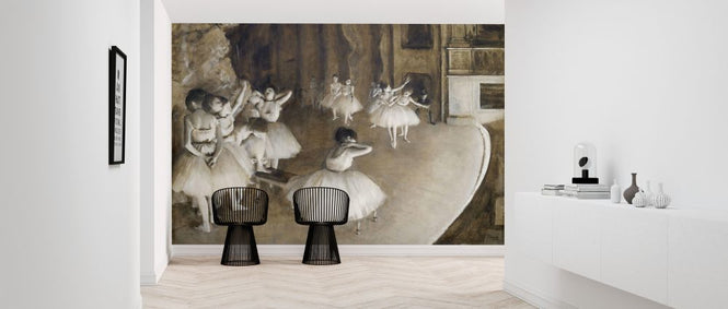 PHOTOWALL / Ballet Rehearsal on Stage - Infographics (e322107)