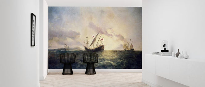 PHOTOWALL / Discovery of America - Infographics (e322109)