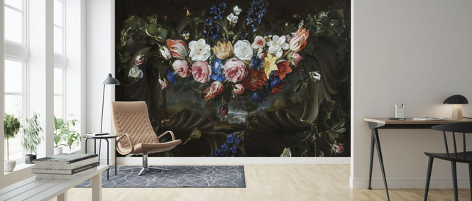 PHOTOWALL / Festoon of Flowers - Infographics (e322147)