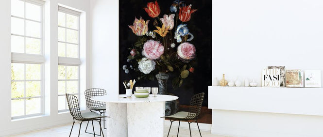 PHOTOWALL / Vase of Flowers - Infographics (e322151)