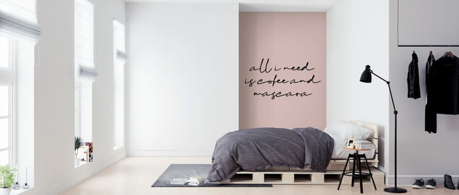 PHOTOWALL / All I Need is Coffee and Mascara (e323289)