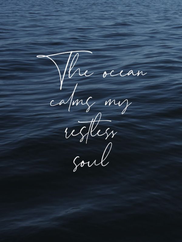 PHOTOWALL / Blue Wave Still Abstract Water (e323322)