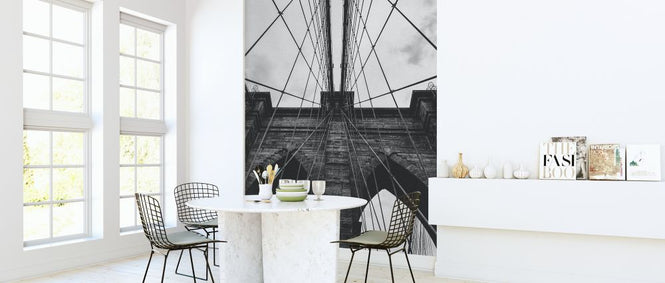 PHOTOWALL / Bridge Black and White Photo (e323324)