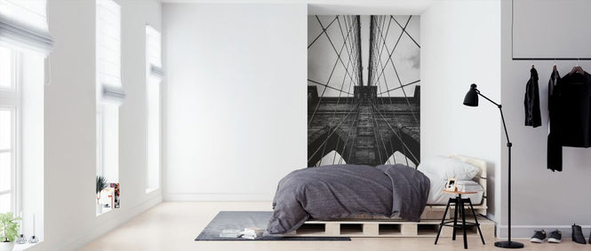 PHOTOWALL / Bridge Black and White Photo (e323324)