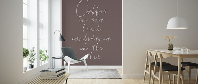 PHOTOWALL / Coffee in One Hand (e323346)