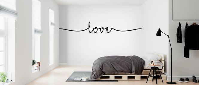PHOTOWALL / Cursive Love Landscape (e323353)