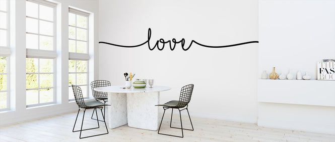 PHOTOWALL / Cursive Love Landscape (e323353)