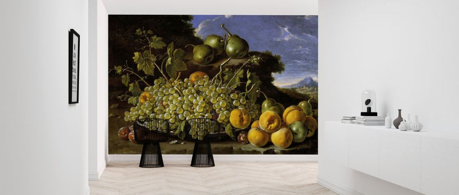 PHOTOWALL / Plate of Grapes - Infographics (e322208)