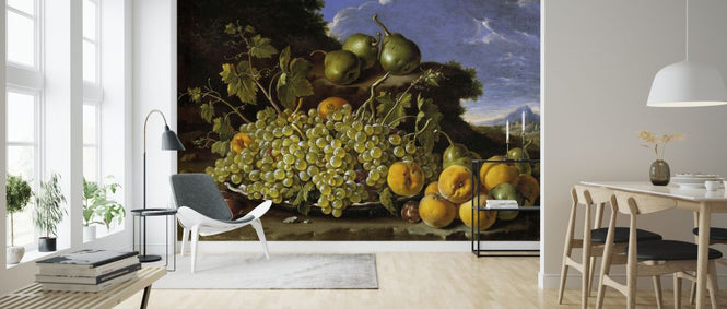 PHOTOWALL / Plate of Grapes - Infographics (e322208)