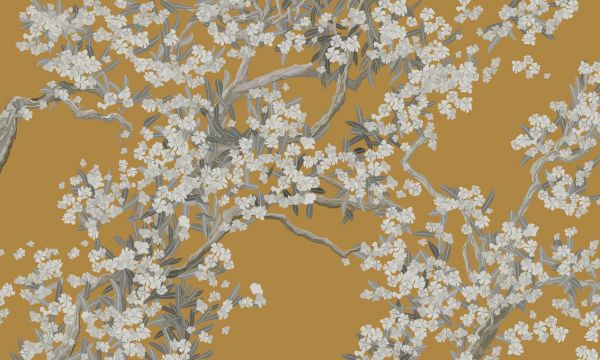 PHOTOWALL / Full Bloom - Orange (e325253) | 輸入壁紙専門店 WALPA