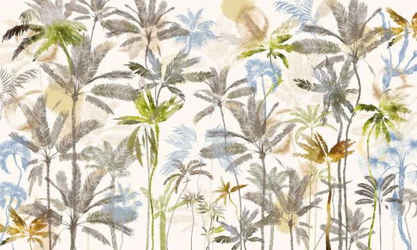 PHOTOWALL / Rising Palms (e325494)