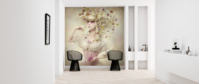 PHOTOWALL / Girl of the Flower Garden (e323623)