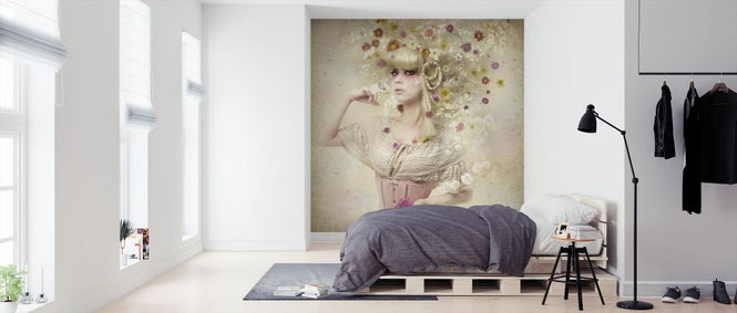 PHOTOWALL / Girl of the Flower Garden (e323623)
