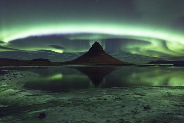PHOTOWALL / Kirkjufell Aurora (e323642)