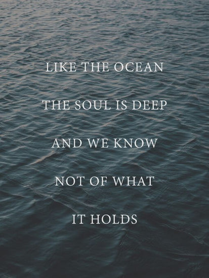PHOTOWALL / Like the Ocean the Soul is Deep (e323459)